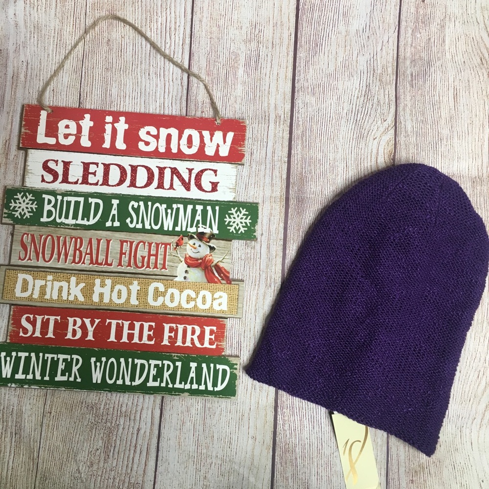 3/$25 Collection 18 Reversible Slouch Beanie Cap